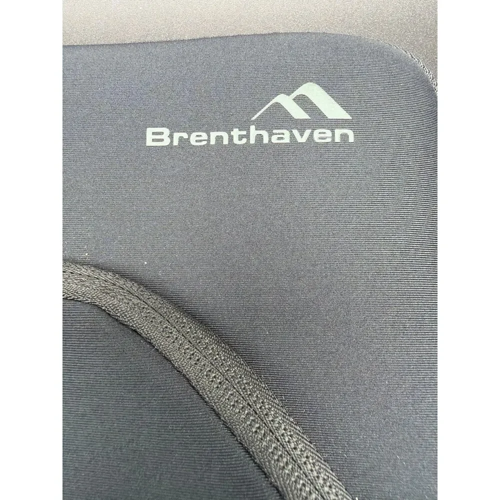 Brenthaven Laptop Sleeve Case Gray Padded Zipper MacBook Tablet 14.75